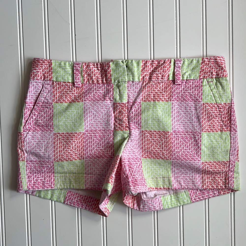 Girls Vineyard Vines Shorts 14 patchwork